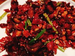 干煸辣子鸡-汉小城·老铫子藕汤·乡野湖北菜(江汉路吉庆街店)