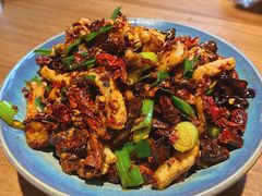 干椒炒板筋-树厨贵州菜(大十字店)