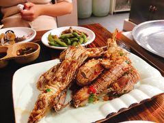 椒盐皮皮虾-九层海鲜塔(市南店)