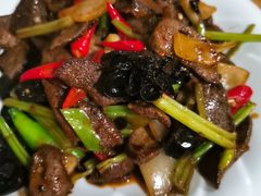小炒猪肝-遇见小院—虹鳟鱼•农家菜(怀柔店)
