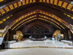 大厅夜景-三亚湾海居铂尔曼度假酒店