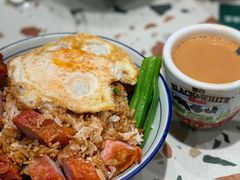 厚切叉烧煎蛋饭-华嫂冰室(湾仔店)