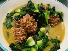 肉丸烧青菜-沪依小酒馆心意菜