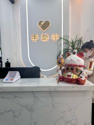 -手牵手美甲