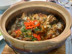 京葱缩骨鱼头-勝記酒家·37年老字号·经典粤菜(荔枝公园店)