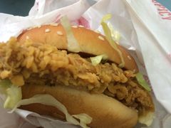 经典麦辣鸡腿汉堡-麦当劳(青岛大学店)