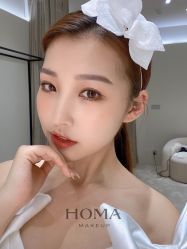 点击看大图 -荷玛高端新娘跟妆团队·彩妆培训