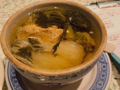 菜干瘦肉炖鸡脚-满得意茶餐厅·顺德家常菜·港式经典(大良店)