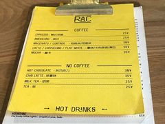 菜单-RAC BAR(安福路店)