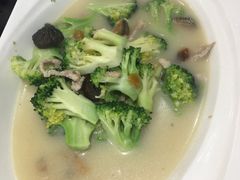 上汤西兰花-玉兰苑一等茶餐厅