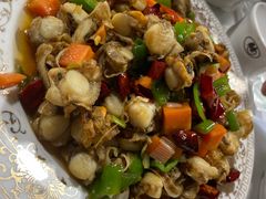 葱爆威海扇贝-威海渔村(静安旗舰店)