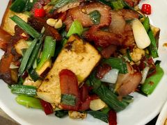 大蒜豆干炒腊肉-江西饭店(黄浦区店)