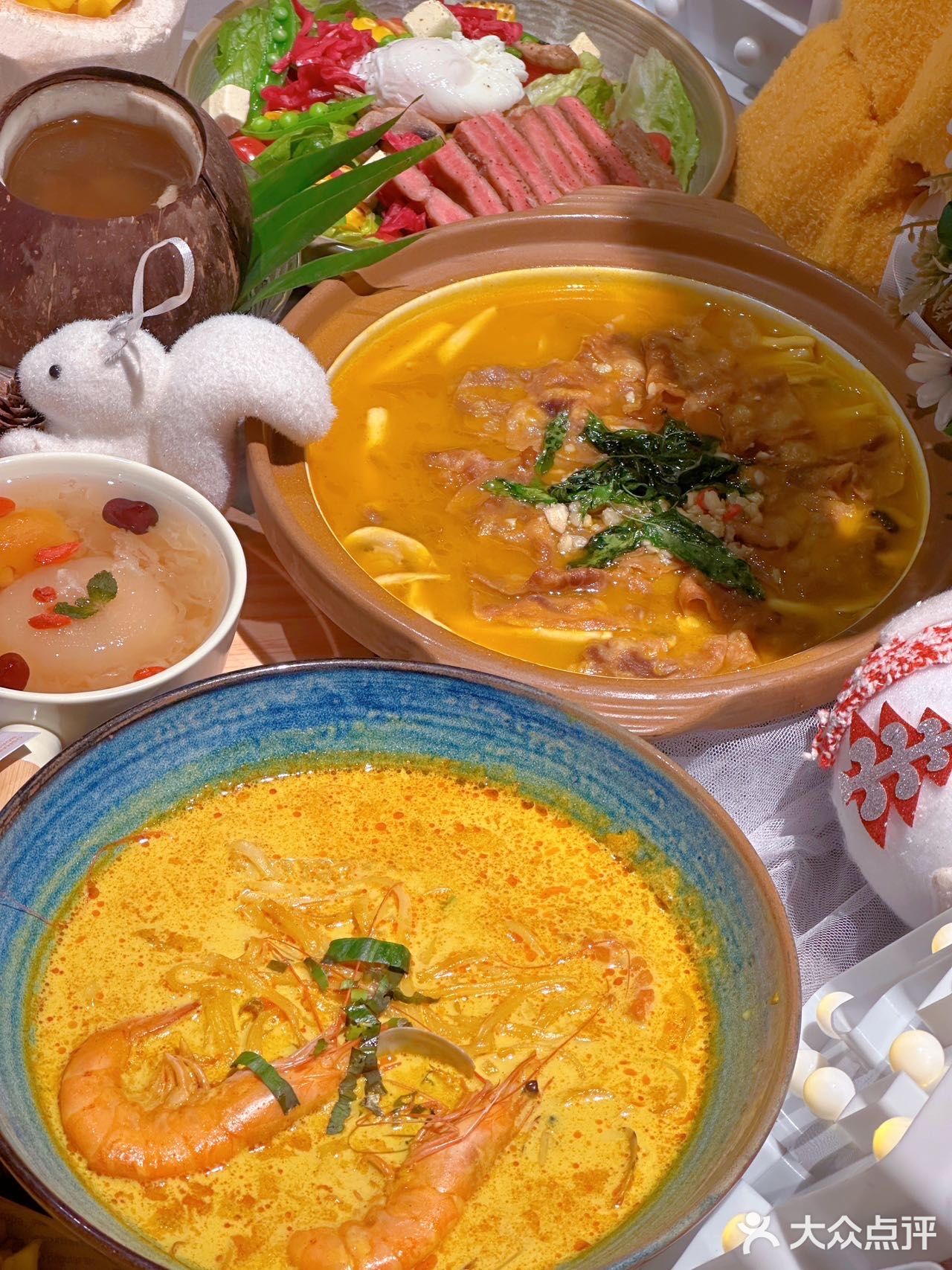 被西安这家泰餐硬控一整天！圣诞氛围美哭了[流泪]