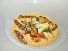 温泉蛋黑松露土豆泥-弦月窗LUNETTE BY AMANDA(复兴路店)