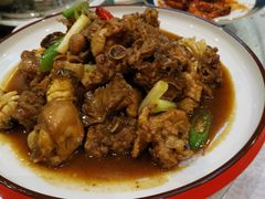 鲍鱼炒鸡-小船渔村•大连菜•大连焖鱼(明泽街店)