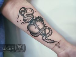 -幸运7纹身刺青Lucky7tattoo