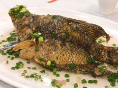 特色葱油飞鱼-岭南海晏楼(滨江东总店)