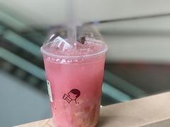 多肉粉荔&醉醉粉荔-喜茶(北京三里屯太古里店)