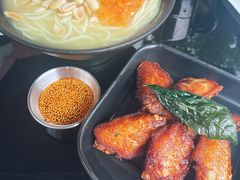 花园秘制烤鸡翅-一尺花园(首钢店)