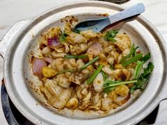 啫啫脆肉罗非鱼-友德福.老字号粤菜.广州地标融合美食(荔湾路店)