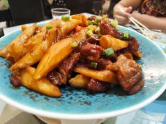 山药烧牛肉-君霖海鲜私房菜(春柳店)