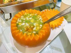 南瓜蟹粉玉米羹-光明邨大酒家(汇阳广场店)