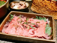 紫苏牛肉-三出山火锅(南京万象天地店)