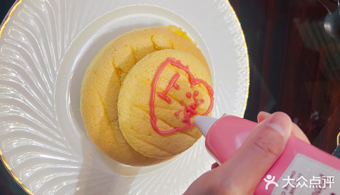 居家美食日记｜上海加油[爱心]戚风蛋糕