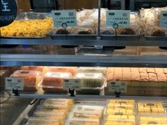 面包甜点陈列柜-泸溪河桃酥(长乐路店)