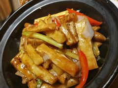 葱烧铁杆山药-醉得意·山茶油炒土鸡(泰安火车站大润发店)