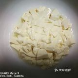 昨天的最后一个菜—皮蛋拌豆腐