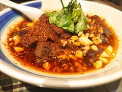 辣子蒜羊血-大厨小馆(华阳城店)