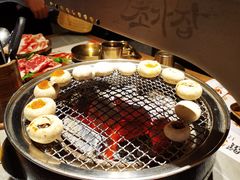 -草家酱蟹炭火烤肉店(珲春南路一店)
