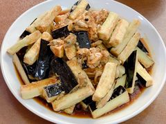 蛤蜊肉拌茄子-华春餐馆(鱼山路店)