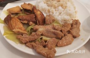 Soy Sauce Chicken and Pork Rib Rice