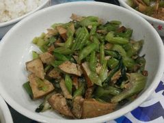 香芹豆干-北大学一食堂