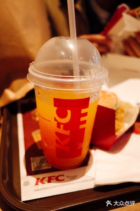 肯德基(长乐北路大润发店)九珍果汁饮料图片