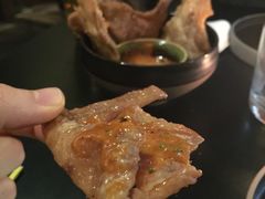 Fried chicken skin-KONG by Bread & Beast