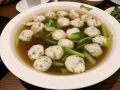 手打鱼丸汤-北李妈妈菜·虾爬子大锅贴(贵和店)