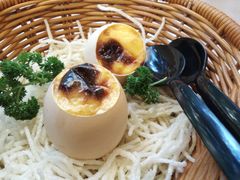 榴莲焗蛋-四海酒家生态粤菜