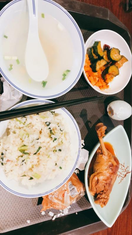 黄山醇香菜饭·骨头汤-"无敌性价比,鸭腿套餐(咸蛋是自己带的,非.