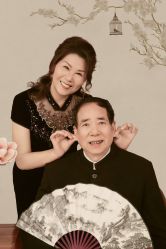 -时光纪亲子全家福照相馆(静安店母女写真父母纪念照)