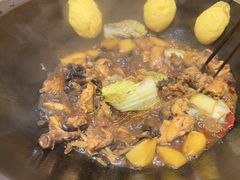 -冰城焰会大丰收铁锅炖(萝岗万达金街店)