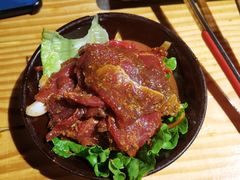 秘制香辣牛肉-胖记烤肉(江汉路店)