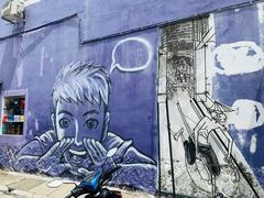 -槟城街头艺术街区