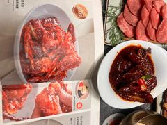-草家酱蟹炭火烤肉店(珲春南路一店)
