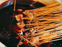 -拈签一笑黄牛肉辣卤串串