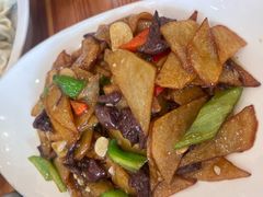榛蘑土豆片-大丰收海鲜地方菜馆