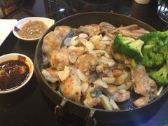 素颜烤鱼-院落创意菜