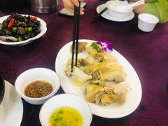 沙姜葱油鸡-桃源尚品海鲜酒楼(京港澳高速店)